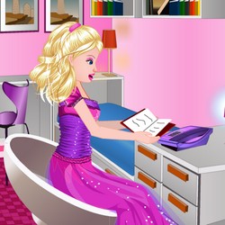 barbie games cleaning